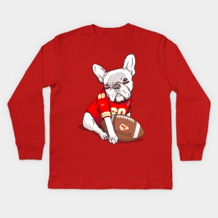 Kansas City Football Bulldog T-Shirt Kids Long Sleeve T-Shirt